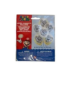 LATEX KONFETTI LUFTBALLONS GEBURTSTAG 12'' SUPER MARIO HELIUM QUALITÄT - Bild 1 von 2