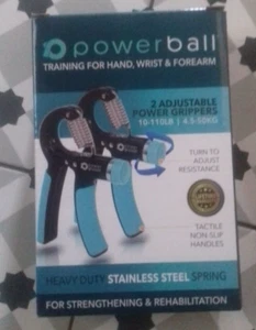 POWERBALL 2 ADJUSTABLE POWER GRIPPERS 4.5-50 KG - Picture 1 of 2