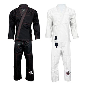 BJJ Gi Brazilian Jiu Jitsu Kimono | 450 GSM Youth Uniform | Free Belt - Picture 1 of 25