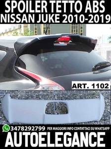 Spoiler Techo Nissan Juke 2010-2019 Alerón Deportivo ABS / Plástico - Imagen 1 de 19