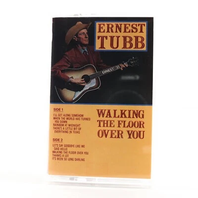 Walking the Floor Over You by Ernest Tubb (Cassette Tape, 1988, MCA) MCAC-20496 - Image 1 of 4