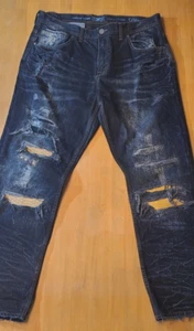 NEW NWOT Men's Jordan Craig Legacy Edition Collins Jeans Distressed 40/32 - Picture 1 of 14