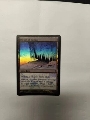 MTG Mouth of Ronom Coldsnap Foil - Lightly Played - Image 1 of 2