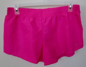 Danskin Now Women Short Large 12/14 Activewear Short Pink thin Polyester - Picture 1 of 5