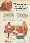 X9873 Lisa Jean Domani Soiree Vi Aspect A Maison Mia   Furga   Publicite 1976