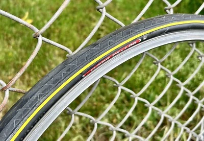 Specialized Turbo Comp Tire 26x1 Vintage ATB MTB Time Trial Bike Yellow Stripe - Image 1 of 4