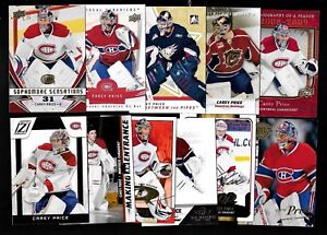 CAREY PRICE MONTREAL CANADIENS NHL HOCKEY CARD SEE LIST