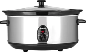 Slow Cooker 3,5L/6,5L | Edelstahl | 200W/320W | 3 Heizstufen - Bild 1 von 17