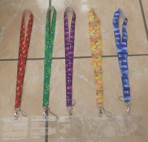 Disney's Anger, Disgust, Fear, Joy & Sadness Inside Out Lanyard for Pin Trading 