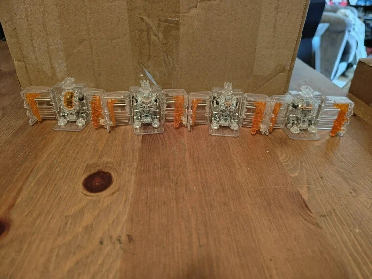 Mechanic Studios Lost Planet KO Diaclone Powered armor TRANSLUCENT set of 4 RARE - Image 1 of 1