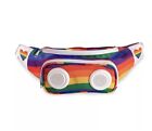 Neu mit Etikett Colorways Rainbow Pride Bluetooth Lautsprecher Tasche Fanny Pack