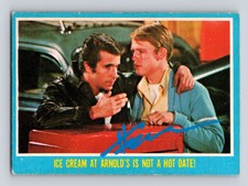 Henry Winkler Authentic Autographed Signed 1976 Happy Days O-Pee-Chee Card #25