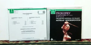 Prokofiev, Symphony Nos 7 and 5, National Orchestra Of France, Rostropovitch CD - Picture 1 of 2