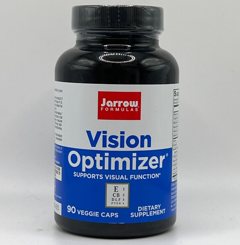 Jarrow Formulas Vision Optimizer 90 Caps Supports Visual And Ocular Eye Health