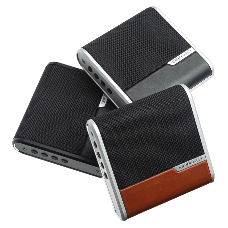 NEW Braven BRIDGE Bluetooth Speaker Noise-Canceling Technology 12 Hours Playtime - Image 1 of 4