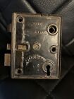 Vintage Corbin Ext Victorian Lock Door Hardware Salvage Dead Bolt Thumb Lock