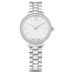 Swarovski Matrix 3-link Watch, Metal Bracelet, Silver, Stainless Steel 5706182 - Picture 1 of 7