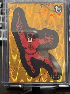 Topps Marvel Comicbook Heroes 1975 Daredevil Gold Raywave 138/150 #3 - Bild 1 von 2