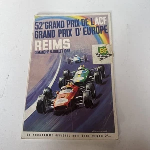 Grand Prix De L’A.C.F Et Grand Priz D’europe Reims Dimanche 3 Julia 1966 - Bild 1 von 5