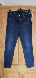 J Brand Womens Alana High Rise Crop Skinny Eco Wash Size 29 Bnwt - Picture 1 of 10