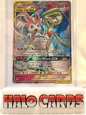 PACK FRESH Gardevoir & Sylveon GX 130/214 Unbroken Bonds Holo Tag Team Pokemon G - Image 1 of 2