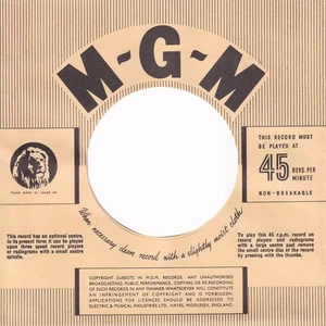 MGM BigBoppa Reproduction Company Record Sleeves (10 Pack) - Imagen 1 de 2