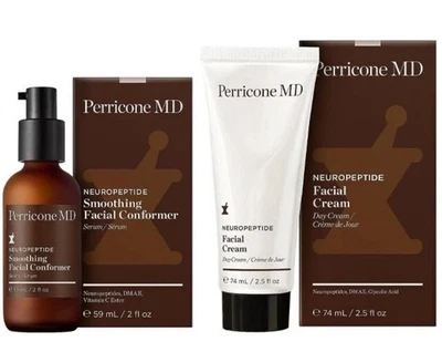 Perricone MD Neuropeptide Facial Cream 2.5oz/Smoothing Facial Conformer 2oz Duo - Image 1 of 4