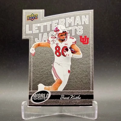 2025 Upper Deck World Of Sports Brant Kuithe Letterman Jackets - Image 1 of 2