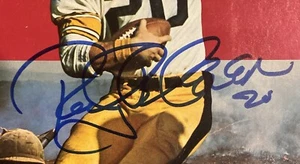 Revista Sports Illustrated firmada por Rocky Bleier NFL Football Steelers 9 de junio de 1975 - Imagen 1 de 6