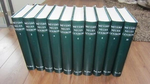 Meyers neues Lexikon in zehn Bänden ungelesen, Meyers Lexikon 1993 - Bild 1 von 4