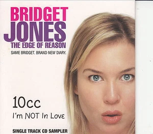 BRIDGET JONES / THE EDGE OF REASON - I'M NOT IN LOVE - SINGLE TRACK CD SAMPLER - Picture 1 of 2