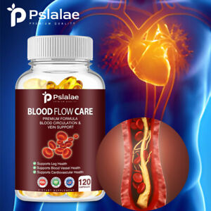 Blood Flow Care - Blood Circulation Supplements - with Hawthorn, Ginger Root