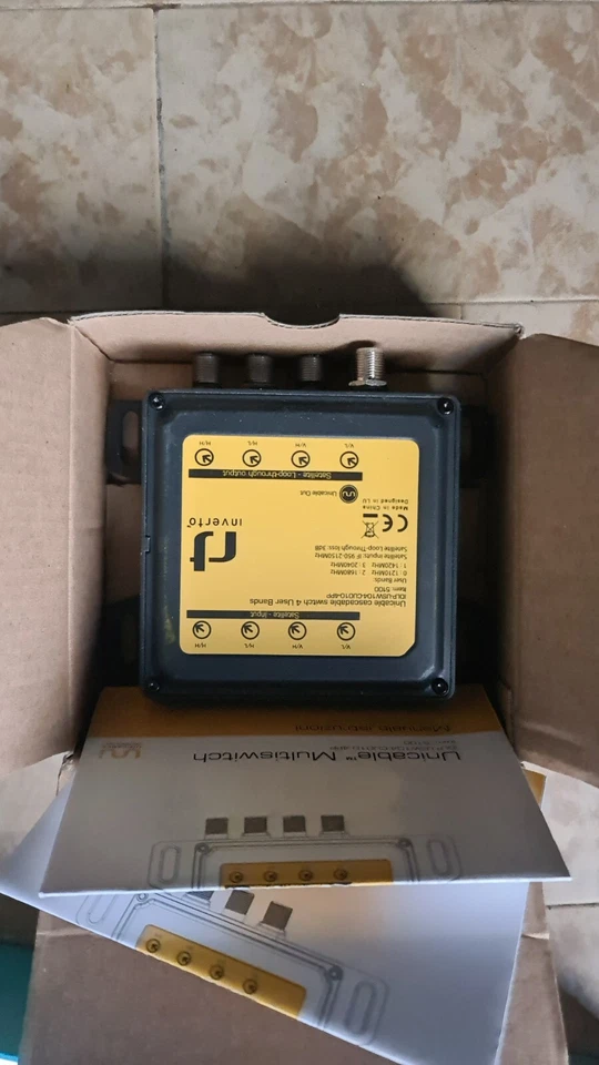 MULTISWITCH SCR INVERTO UNICABLE 5100 OMOLOGATA SKY PER MYSKYHD / HD Nuova C - Immagine 1 di 1
