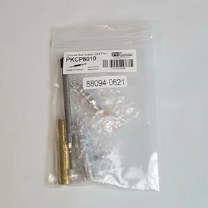 Kit Hardware Penna Azione Bolt Cromo Oro 24kt Pistola Rotazione Legno Spedizione Veloce - Foto 1 di 35