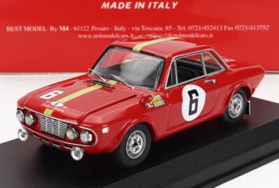 MODELLINO AUTO STATICO LANCIA FULVIA HF #6 WINNER RALLY SANREMO 1969 SCALA 1/43 - Immagine 1 di 4