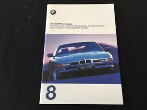 BMW E31 1997 serie 8 folleto alemán 840Ci 850Ci original Euro V12 catálogo de ventas 97 - Imagen 1 de 10