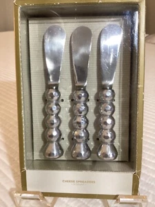 Target 2014 Set di 3 spandiconcime per formaggi in acciaio inox NUOVI - Foto 1 di 6