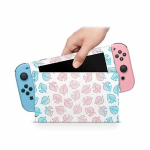 Nintendo Switch Decal Skin Sticker Cute Ombre Leaves Horizon Cute Petal Degrade - Picture 1 of 3