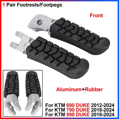 Para KTM 690 DUKE 2012-2024, 790/890 DUKE 2018-2024 - Reposapiés delanteros/escaleras Foto 1 de 4