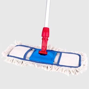 Scopa Cotone 40cm CINZIA – Lavabile, Universale, Snodabile, Uso Professionale - Foto 1 di 5