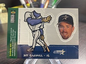 1998 Collector's Choice Mini Bobbing Heads Jeff Bagwell Card #16 Houston Astros