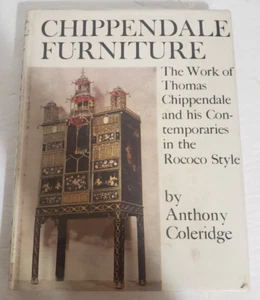 Chippendale Furniture by Anthony Coleridge 1968 First Edition Hardcover Book - Bild 1 von 6