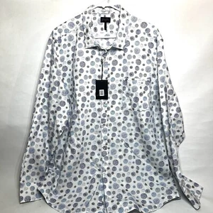 The Good Man Long Sleeve Button Down Shirt Mens Size 2XL New With Tags White - Picture 1 of 15