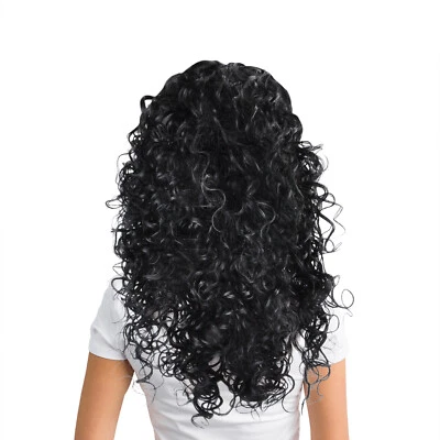 Бразильский синтетический парик высокой плотности с кружевной передней частью свободные вьющиеся кружевные волосы WIgs для женщин - Изображение 1 из 4