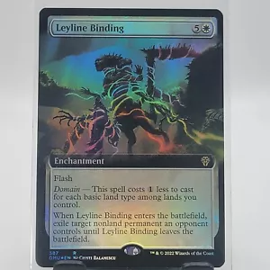 Magic the Gathering (MTG) Leyline Bindung (Extended Art) Normal 387 - Bild 1 von 2