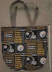 Pittsburgh Steelers Tote Bag - Handmade football nfl - Picture 1 of 3
