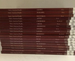 Native American Peoples - 18 Book Set - Reference See Titles - Imagen 1 de 8