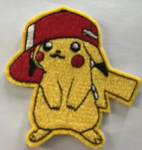 Pikachu gestickter Patch NEU - Bild 1 von 2