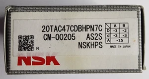 NSK 20TAC47 CDBHPN7C Lager - Bild 1 von 3