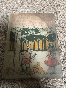Alice's Adventures in Wonderland Through Looking Glass 1900 Platt Nourse Peck - Picture 1 of 12
